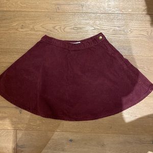 American appeal corduroy skirt